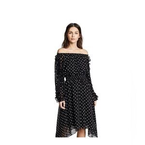 Club Monaco Polka Dot  Griga Dress  Size S @